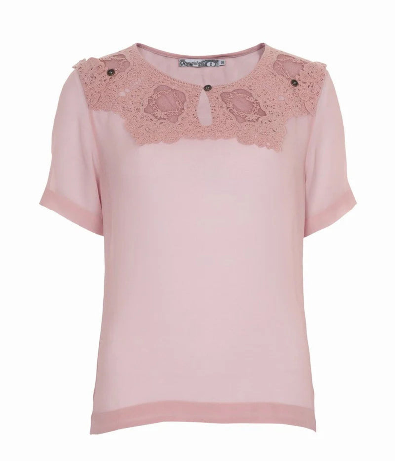 OCCUPIED BLUSE I ROSA