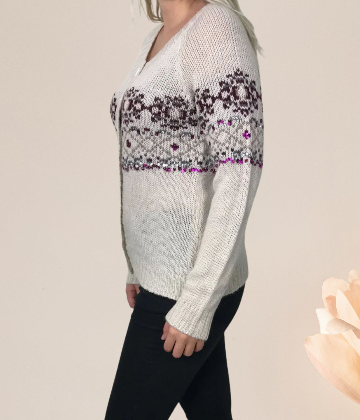 OCCUPIED CHERISE CARDIGAN