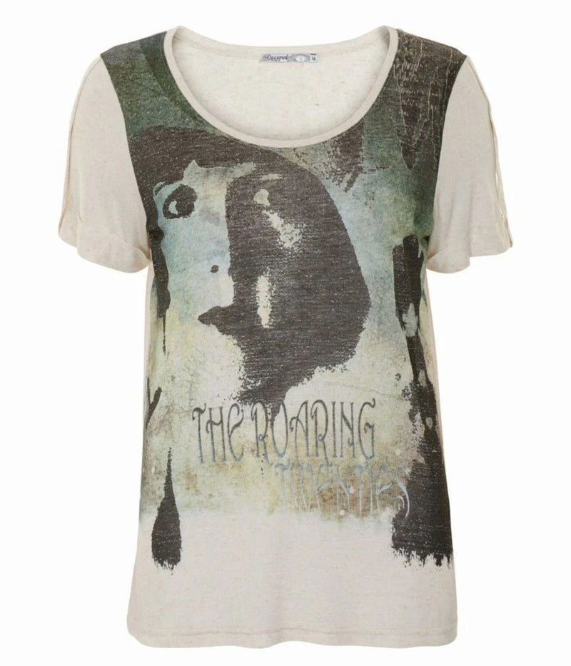 OCCUPIED T-SHIRT IN OFF WHITE