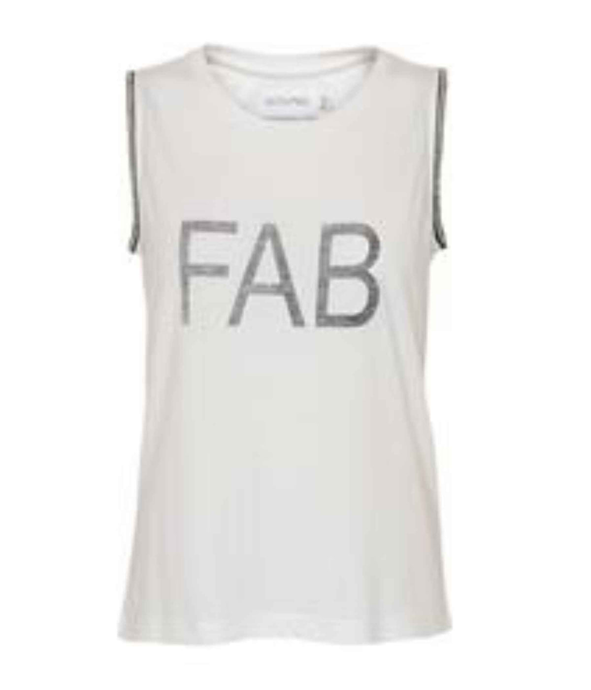 OCCUPIED TOP I OFFWHITE