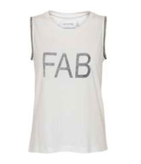 OCCUPIED TOP I OFFWHITE