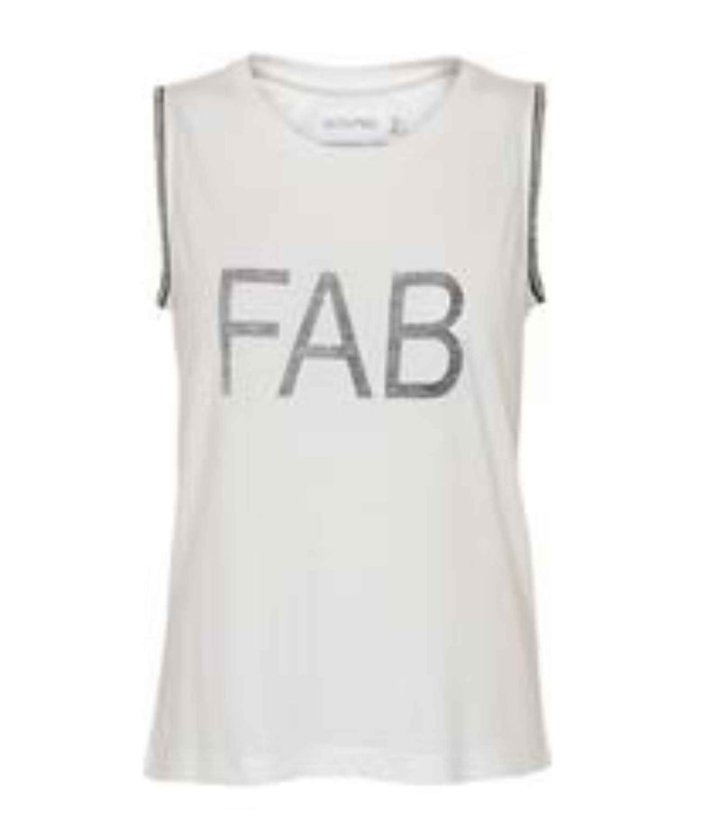 OCCUPIED TOP I OFFWHITE