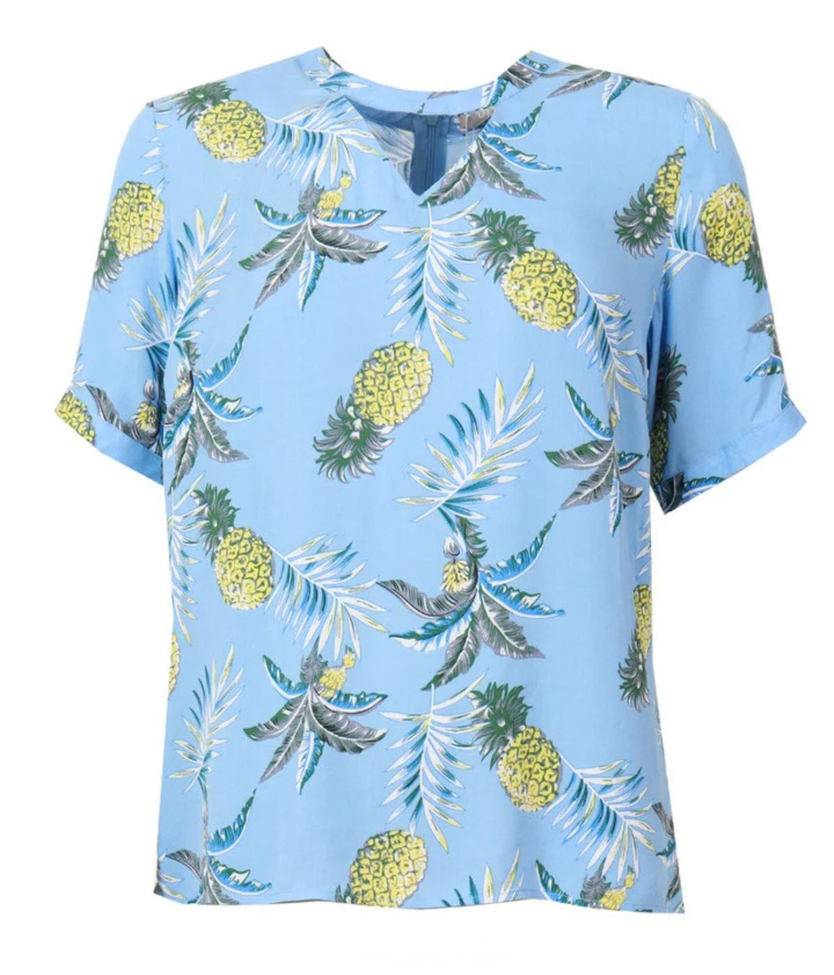 OFELIA MARGUERITE BLOUSE IN LIGHT BLUE