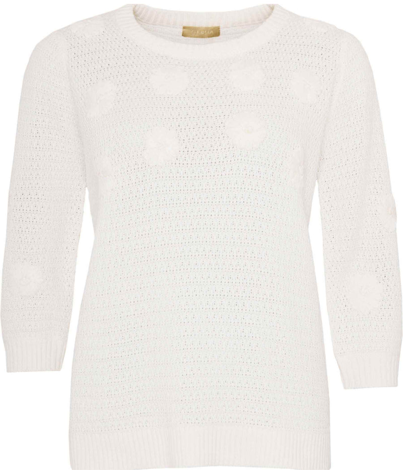 OFELIA NORI STRIK I OFFWHITE  - Kommer flere på i morgen torsdag