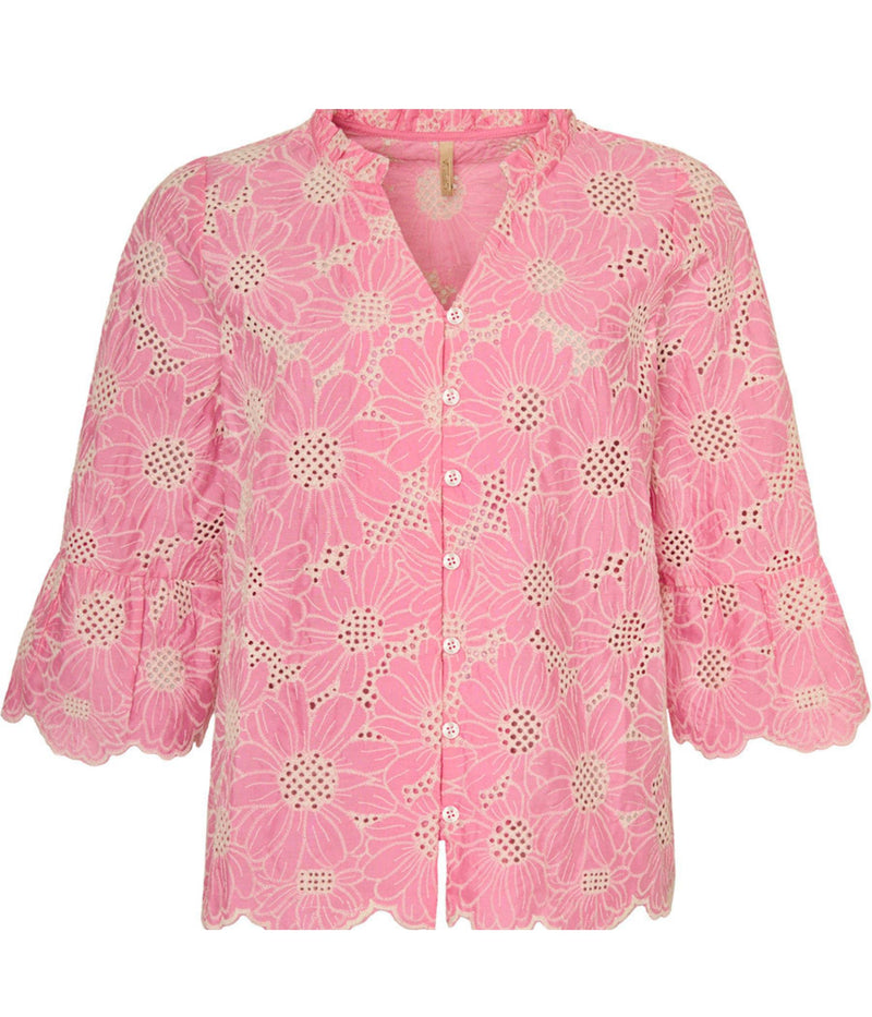 OFELIA ZYRA SKJORTE I PINK