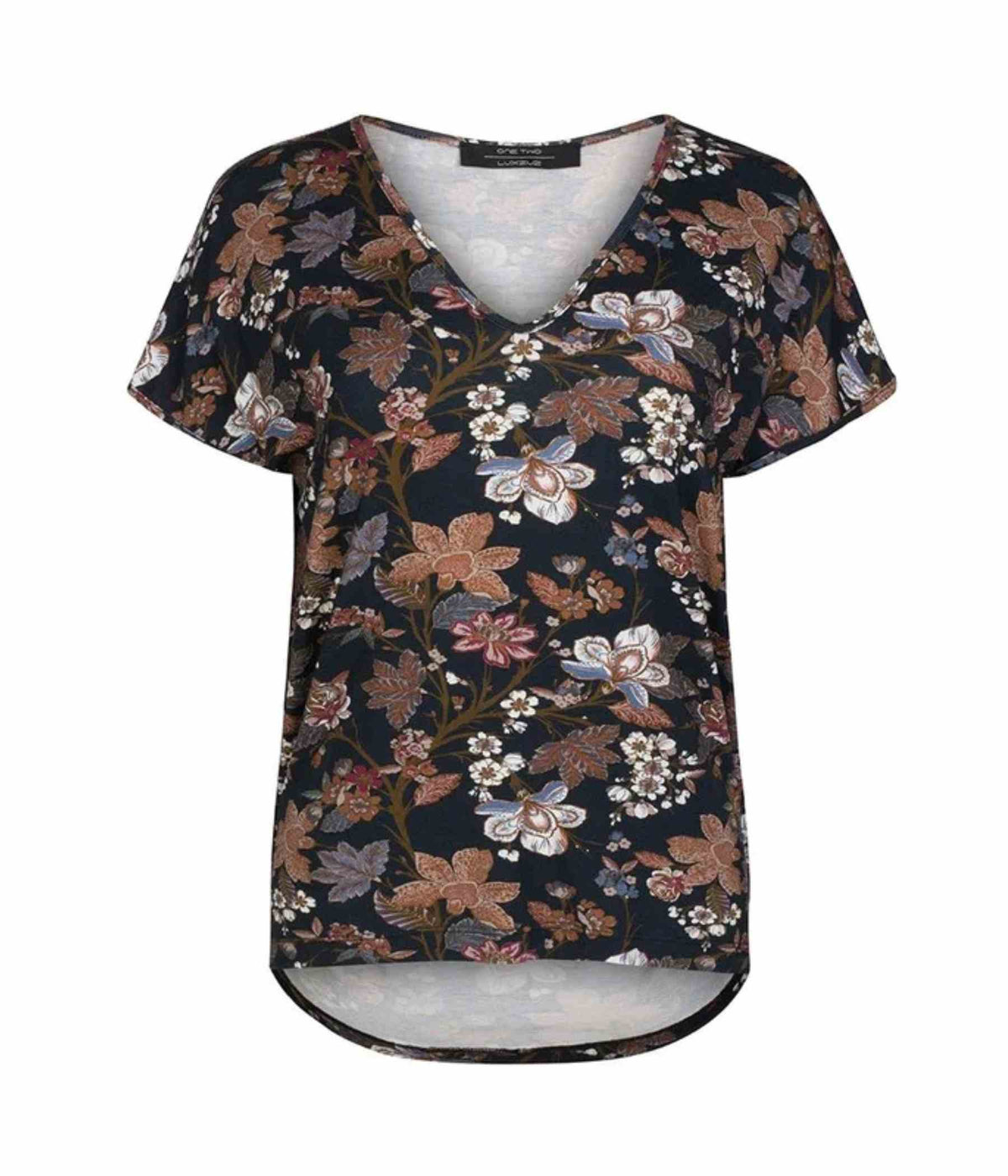 ONE-TWO DUNJA T-SHIRT IN DARK BLUE