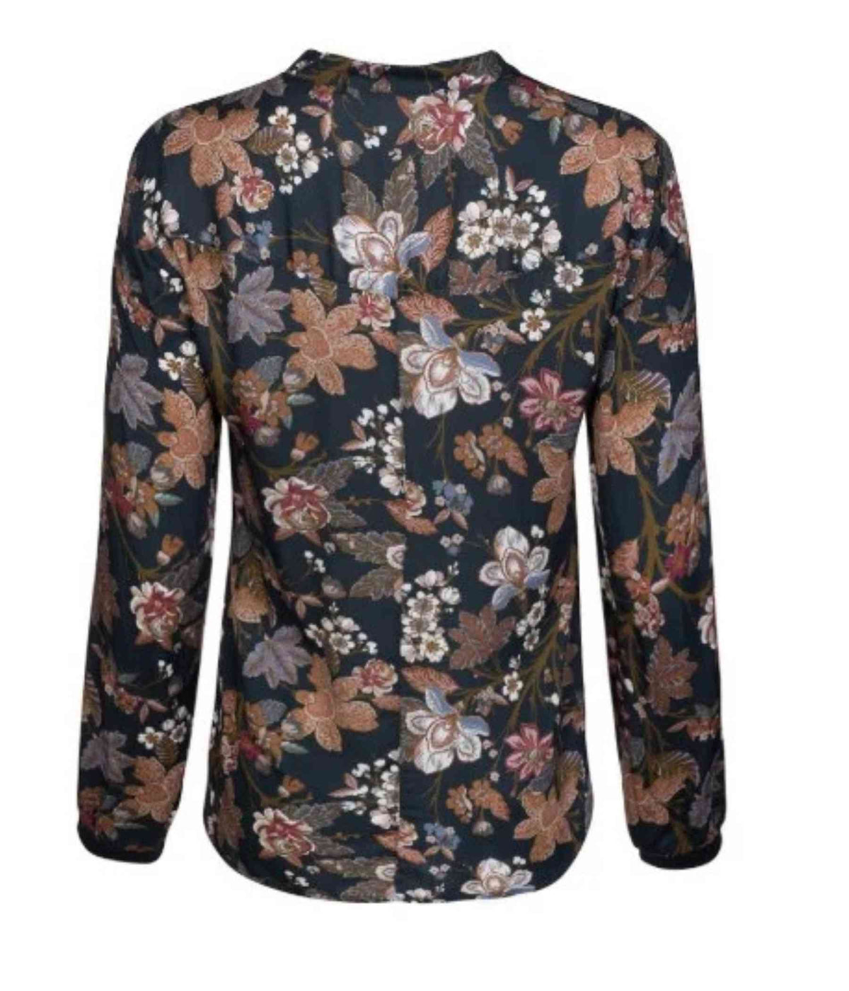 ONE-TWO FYLLA BLOUSE IN DARK BLUE
