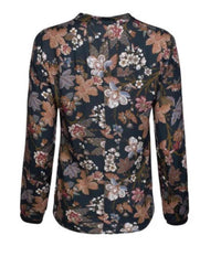 ONE-TWO FYLLA BLOUSE IN DARK BLUE