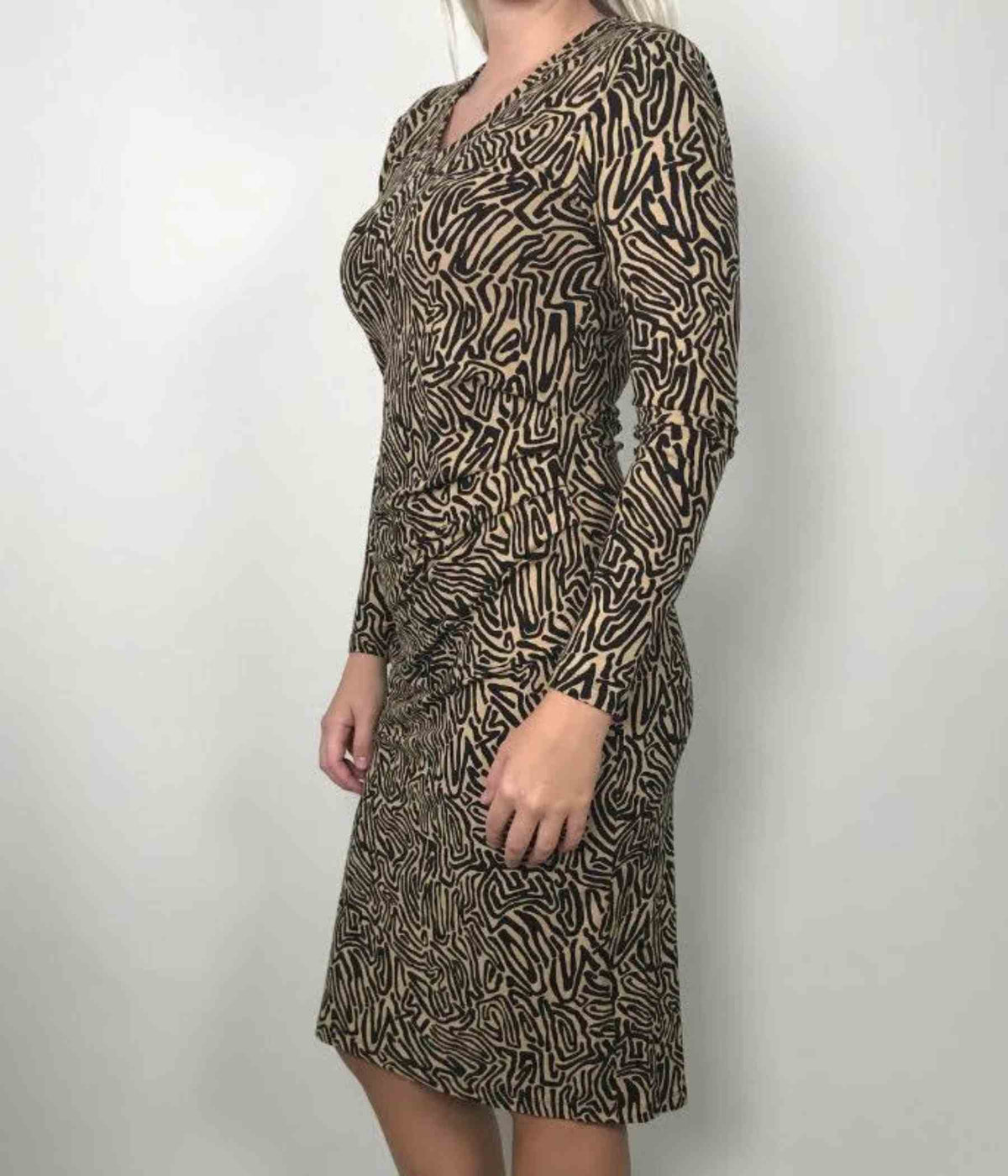 ONE-TWO KJOLE MED RYNKE EFFEKT