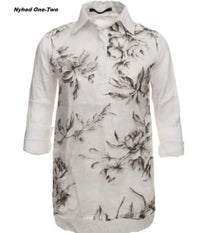 ONE-TWO SHIRT BLOUSE IN WHITE