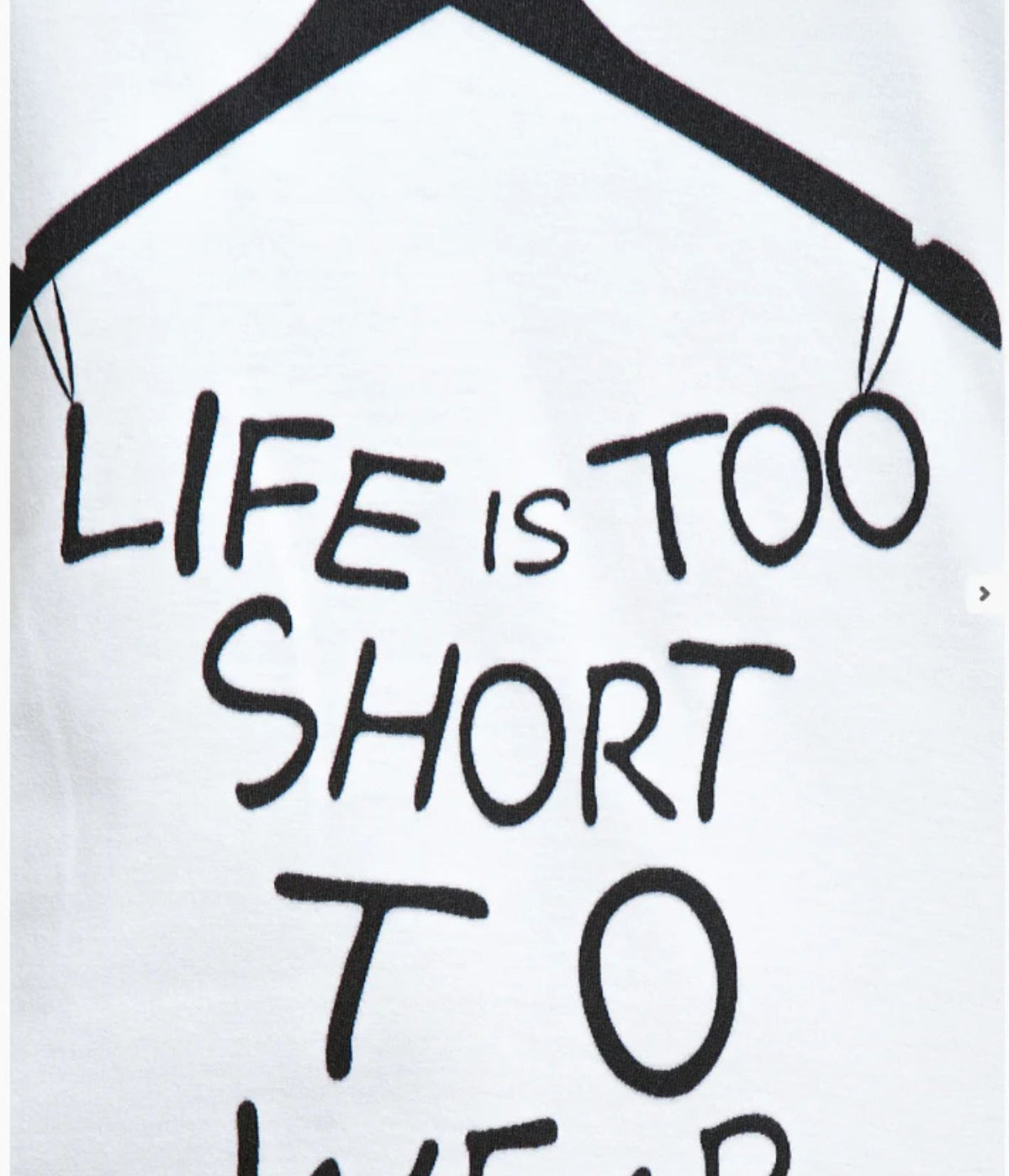 ONE-TWO T-SHIRT I HVID.