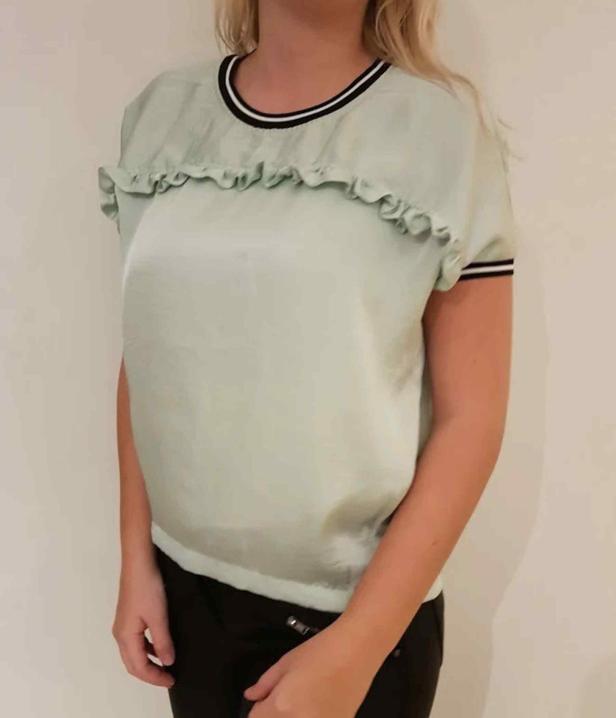 ONE-TWO T-SHIRT I MINT GRØN