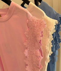 OFELIA FLEUR TOP I OFFWHITE.