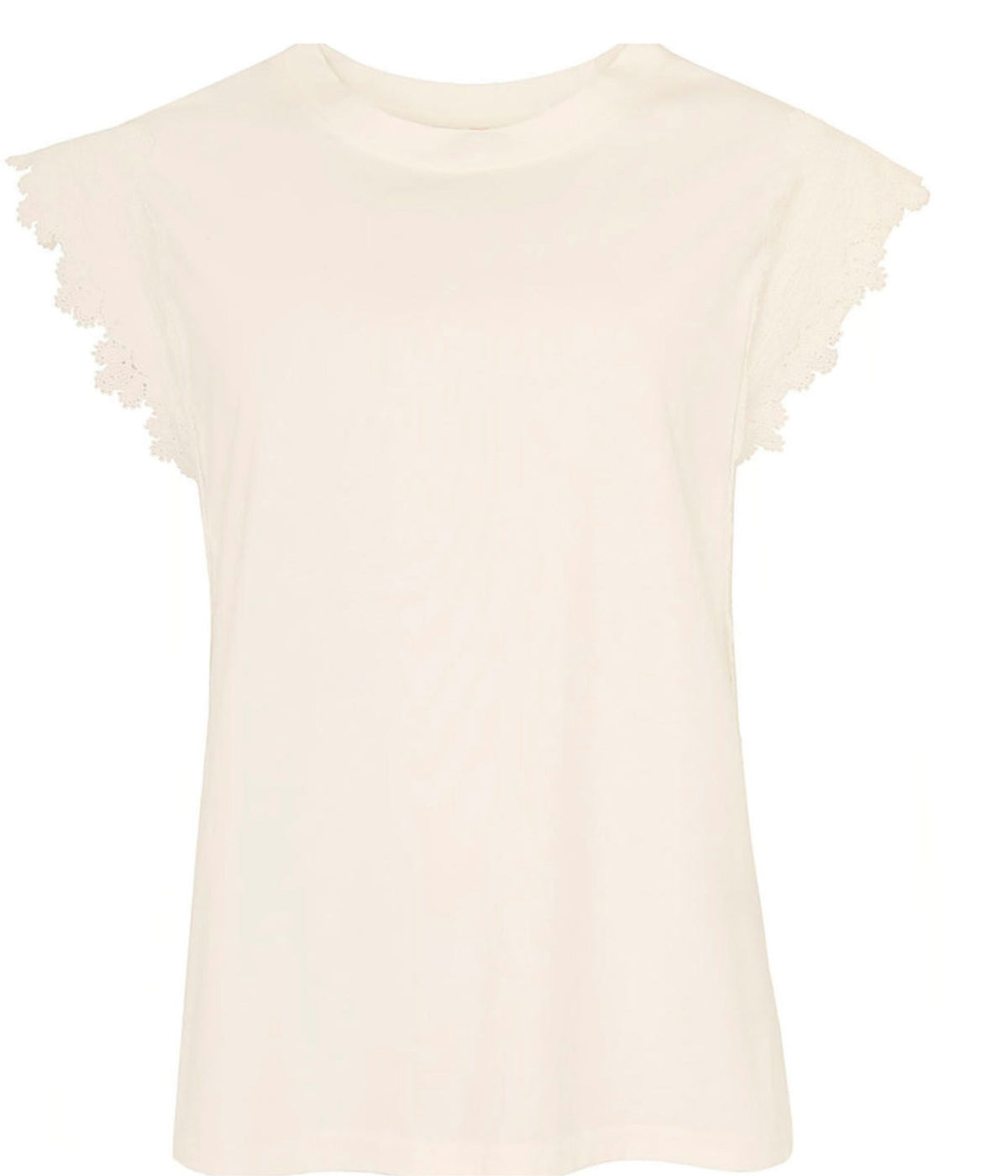 OFELIA FLEUR TOP I OFFWHITE.
