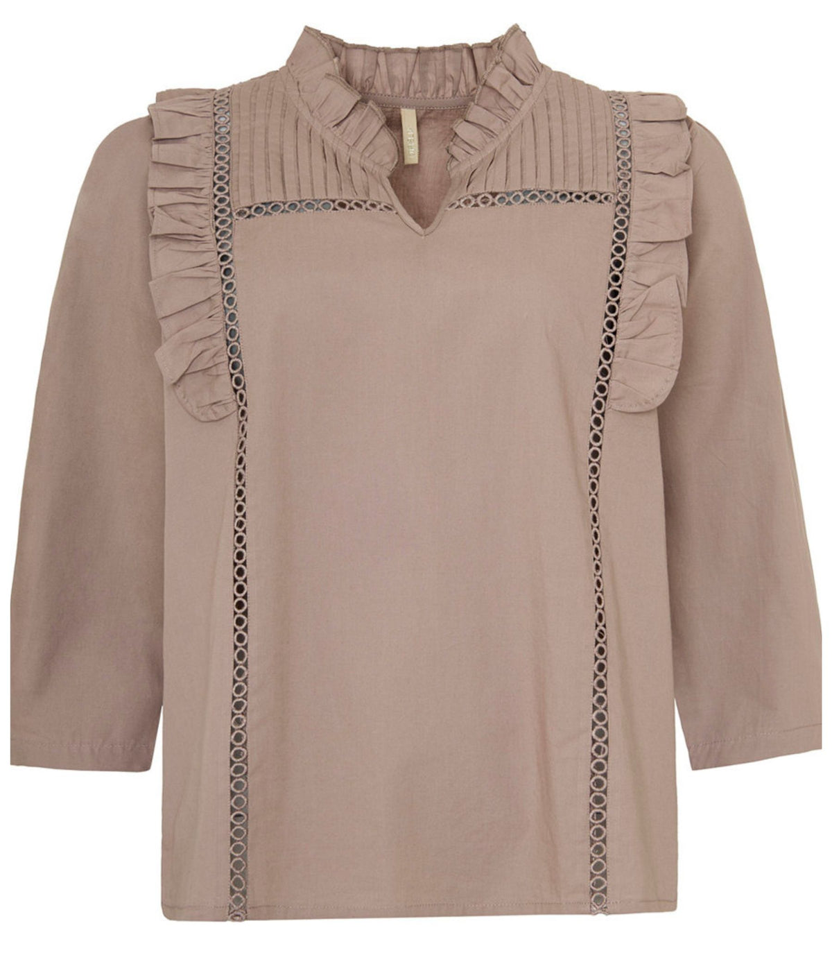 OFELIA HEIDI BLUSE I SAND