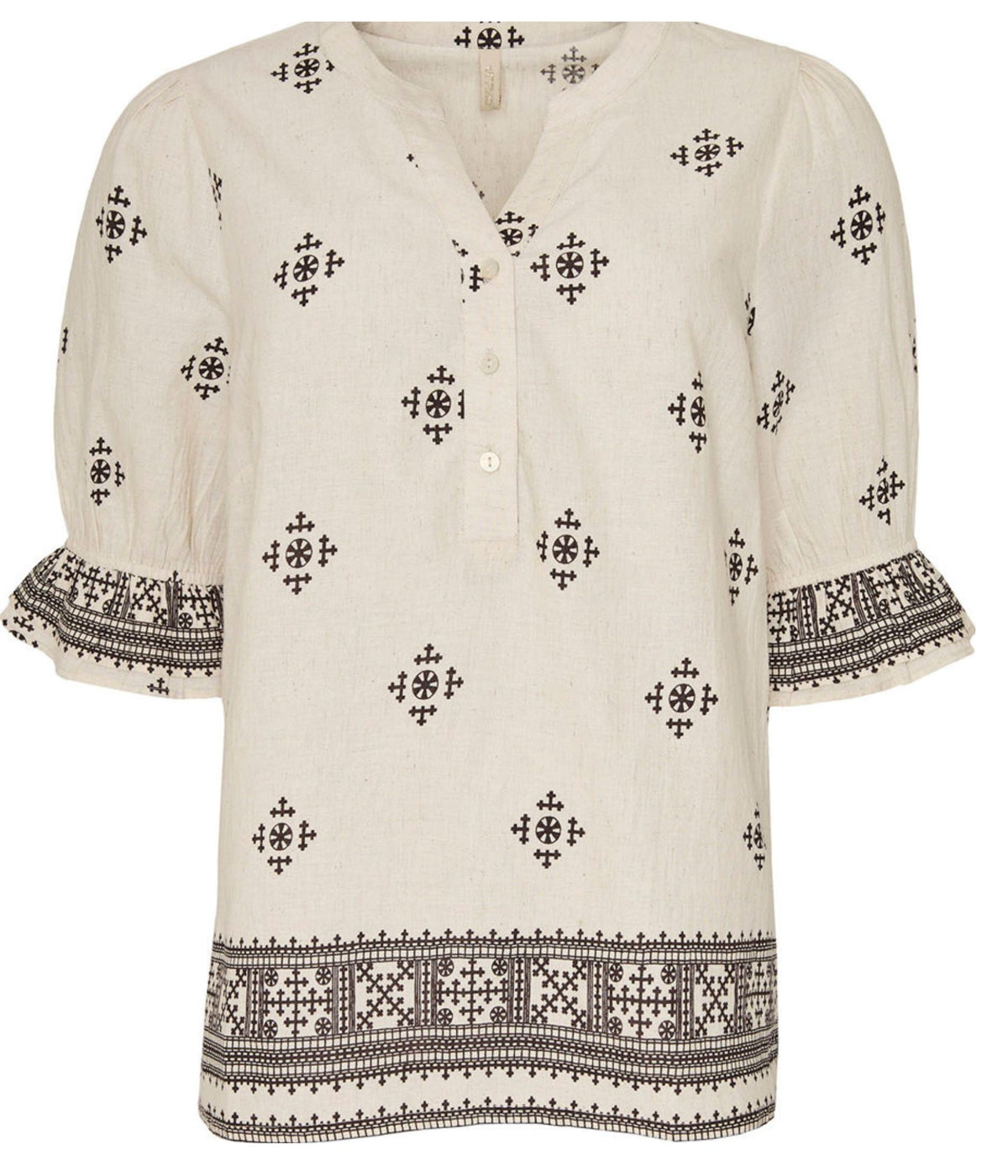 OFELIA LOTTE BLUSE I CREME