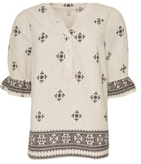 OFELIA LOTTE BLUSE I CREME