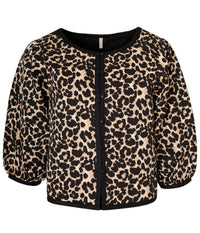OFELIA SALLY JAKKE I LEOPARD PRINT