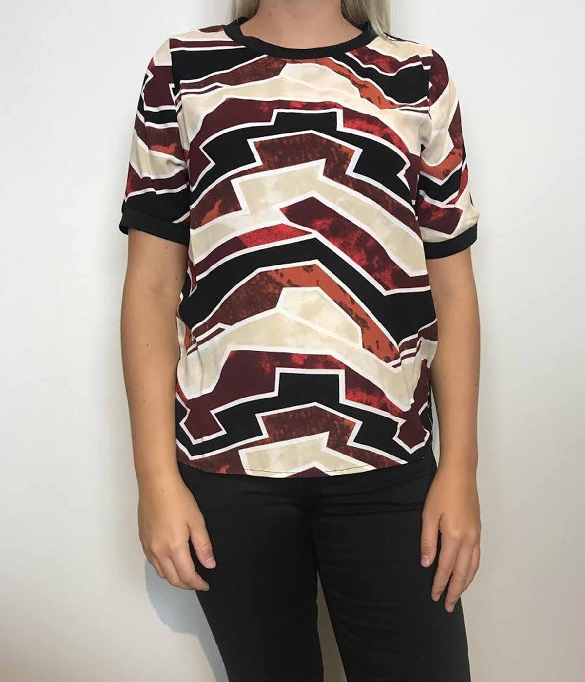 OFELIA OANA BLOUSE IN PAPRIKA COLOR