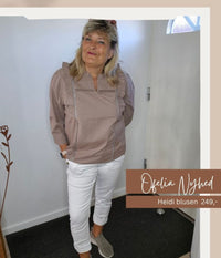 OFELIA HEIDI BLUSE I SAND