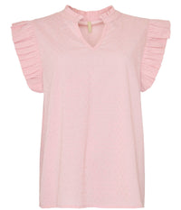 OFELIA RIKKE BLUSE I ROSE