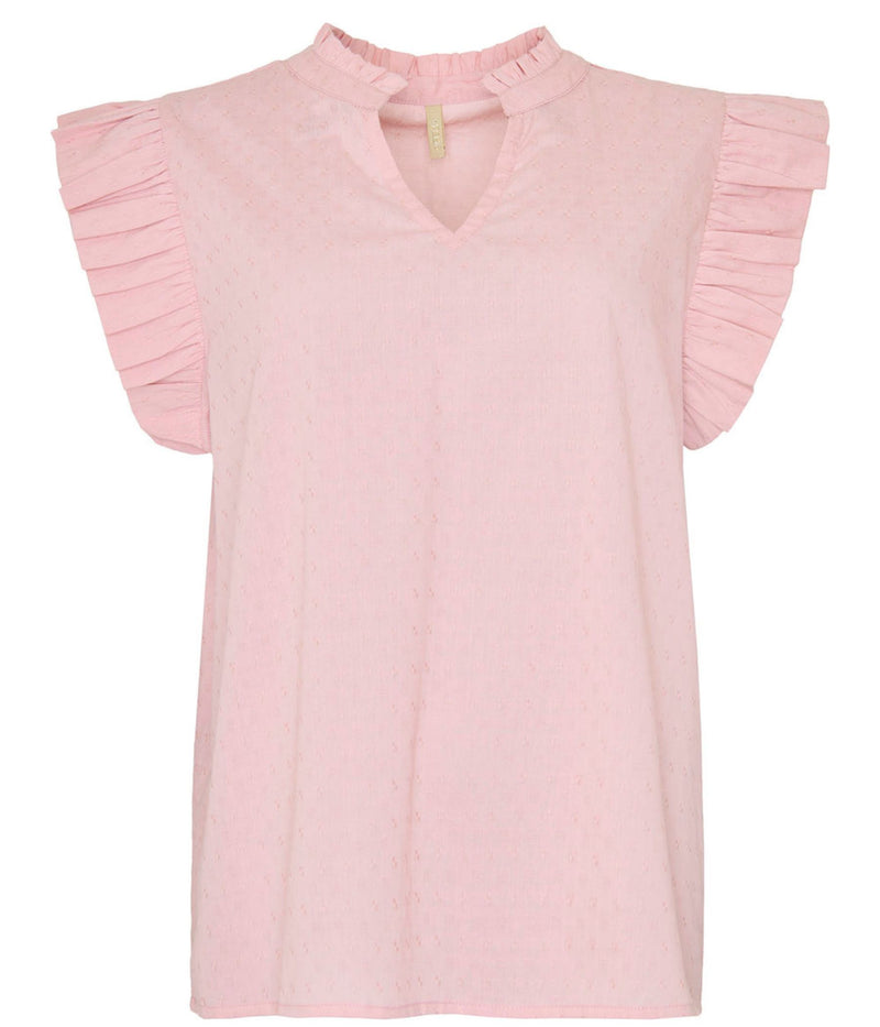 OFELIA RIKKE BLUSE I ROSE