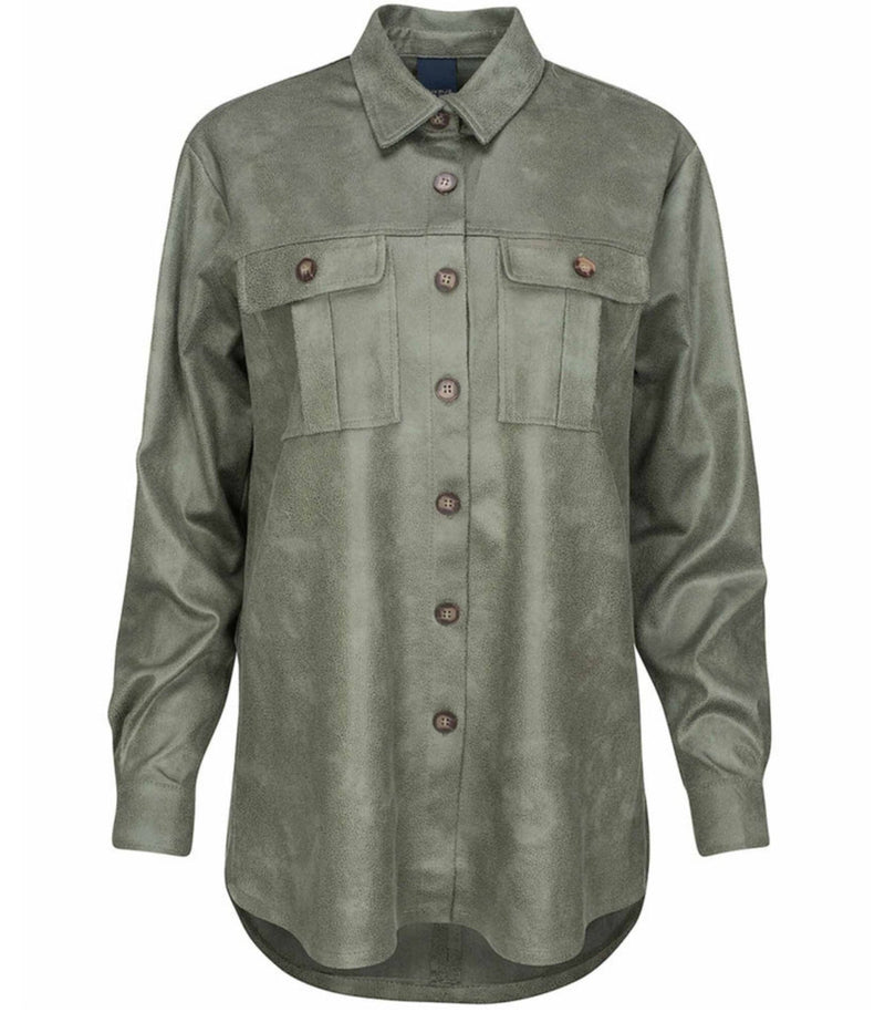 ONE-TWO SILLA SHIRT I ARMY