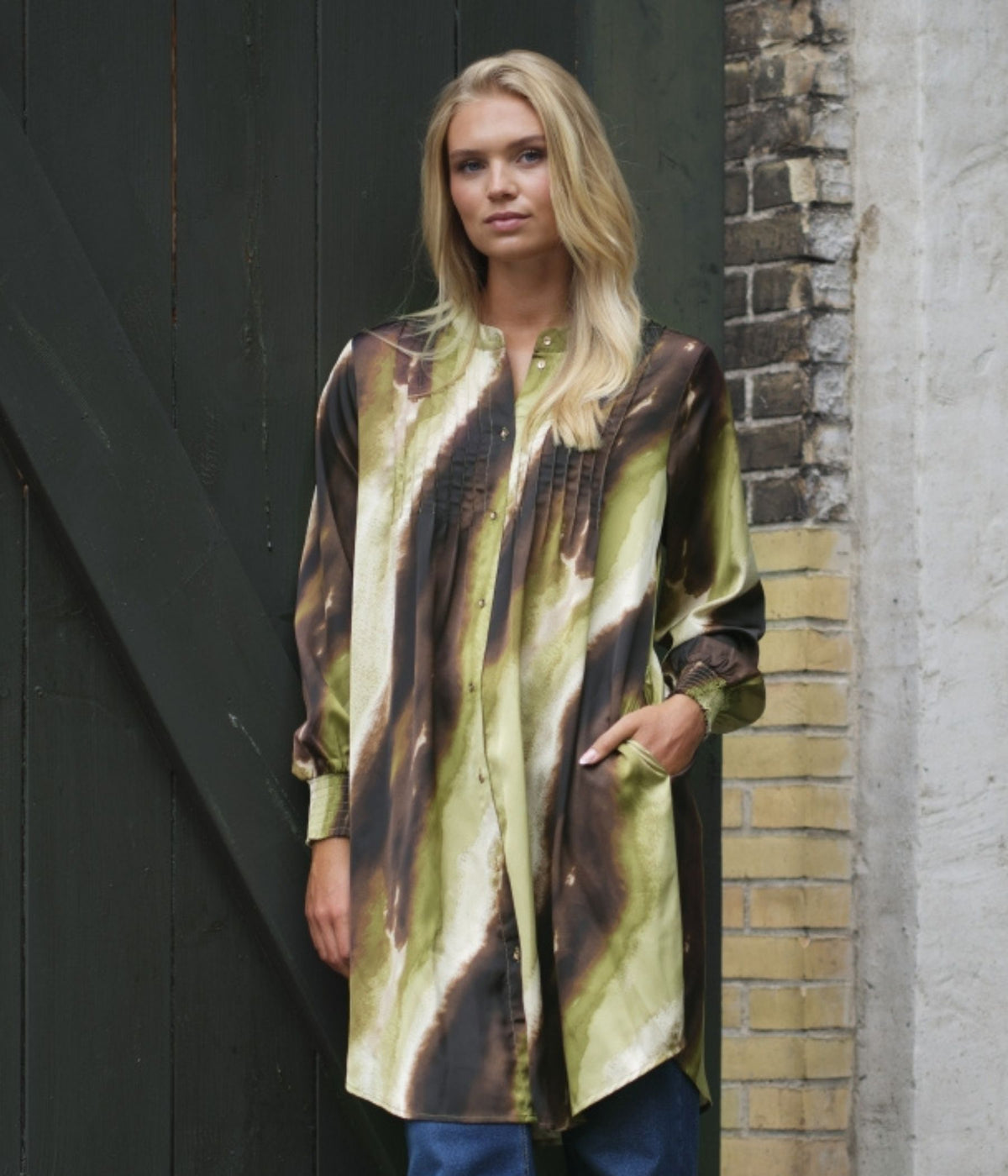 PREPAIR CARRIE KJOLE I GRØN.