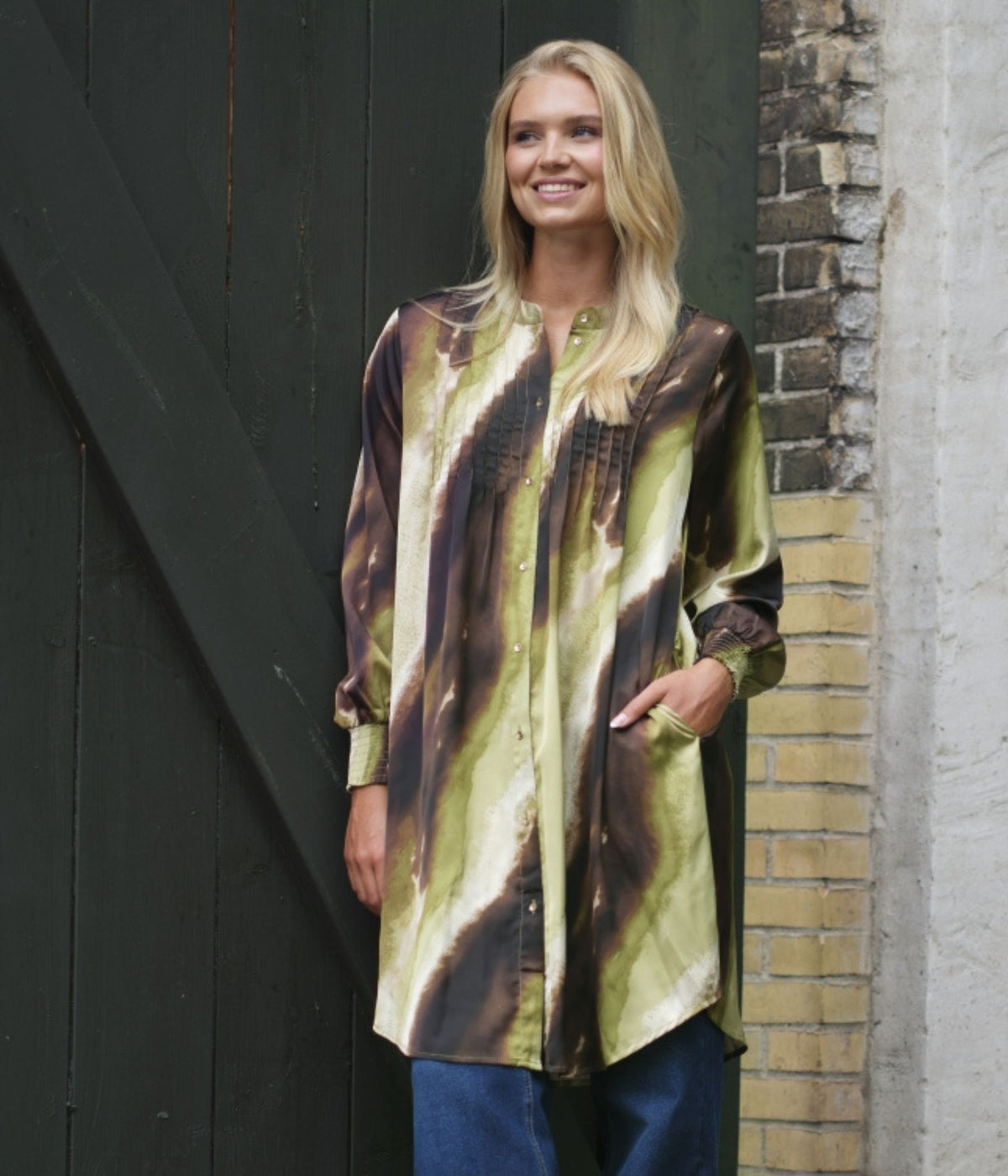 PREPAIR CARRIE KJOLE I GRØN.