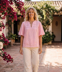 PREPAIR HAZEL BLUSE I ROSA.