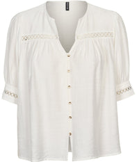 PREPAIR NANCY BLUSE I HVID.