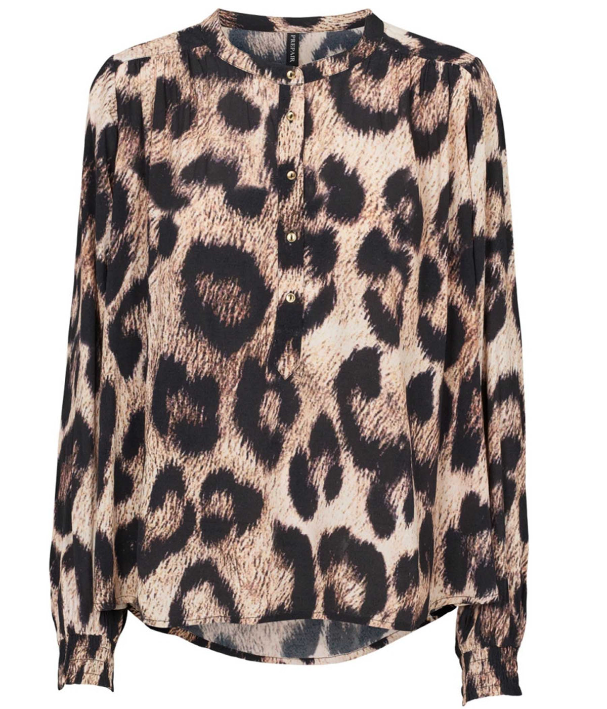 PREPAIR SONNA BLOUSE IN LEOPARD PRINT