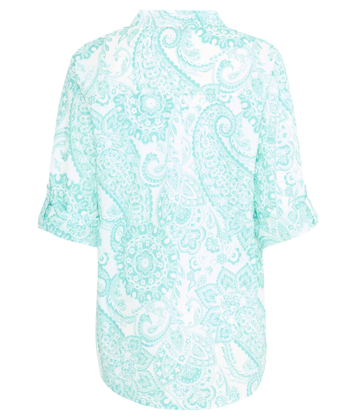 SORBET GABY BLOUSE IN POOL BLUE
