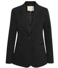 COFFEE SAKURA BLAZER IN BLACK