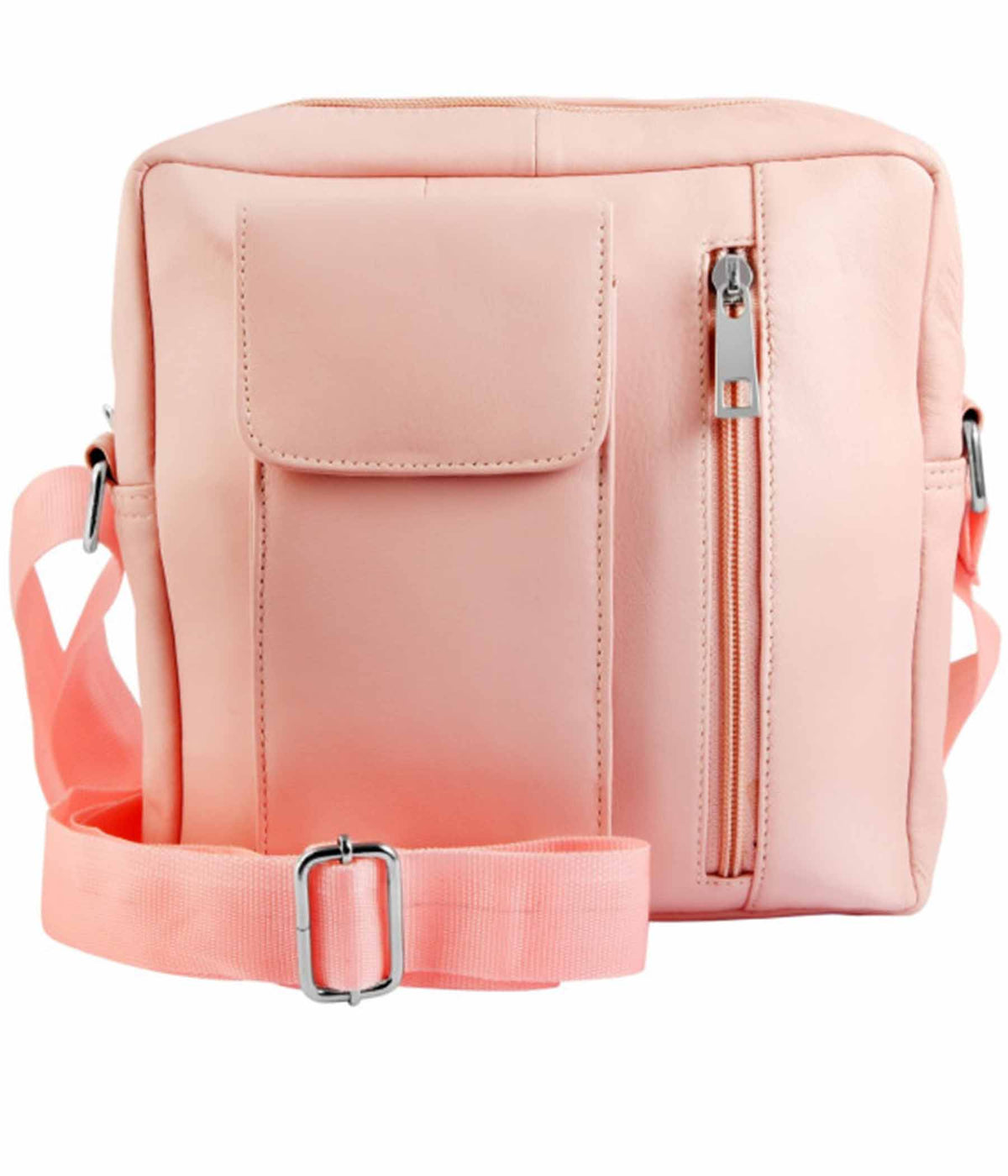 SHOULDER BAG IN LIGHT RED