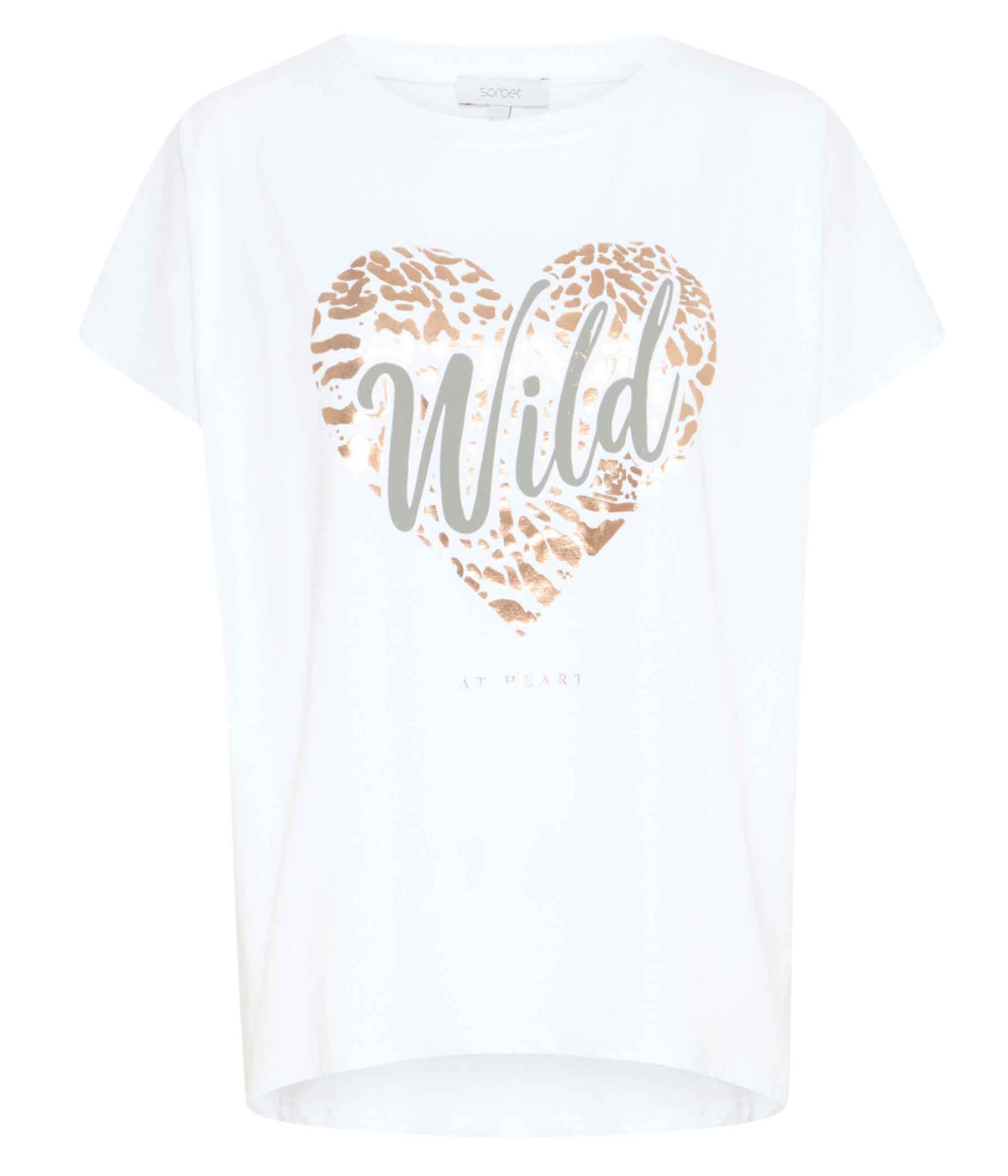 SORBET LAIBI T-SHIRT IN WHITE 