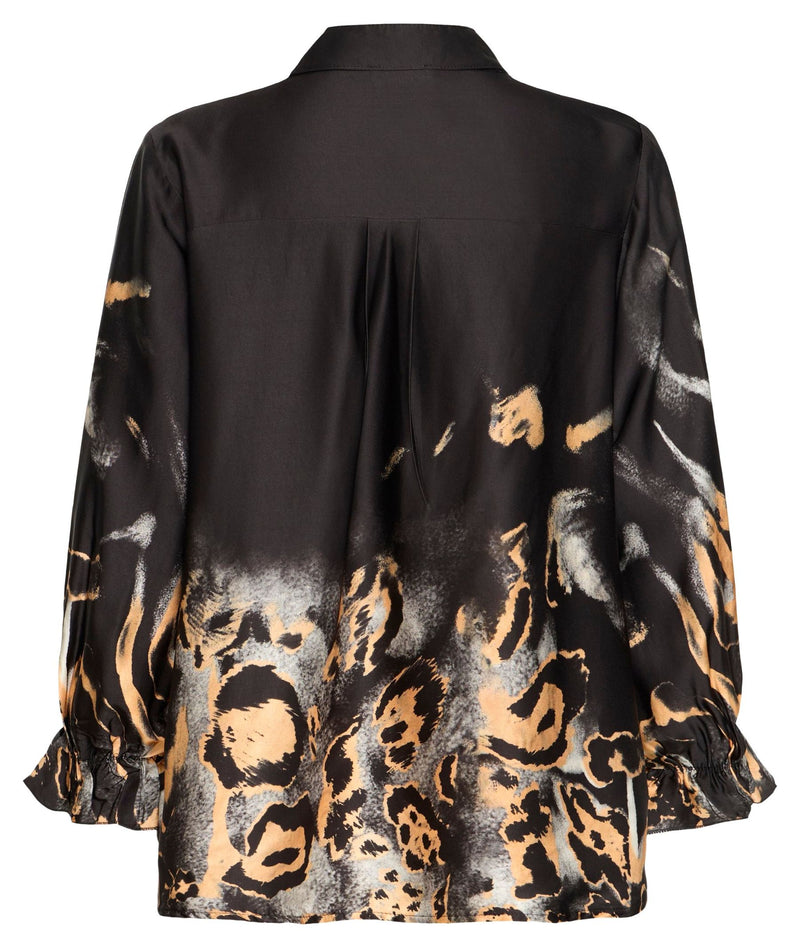 SORBET BLUSE I SORT
