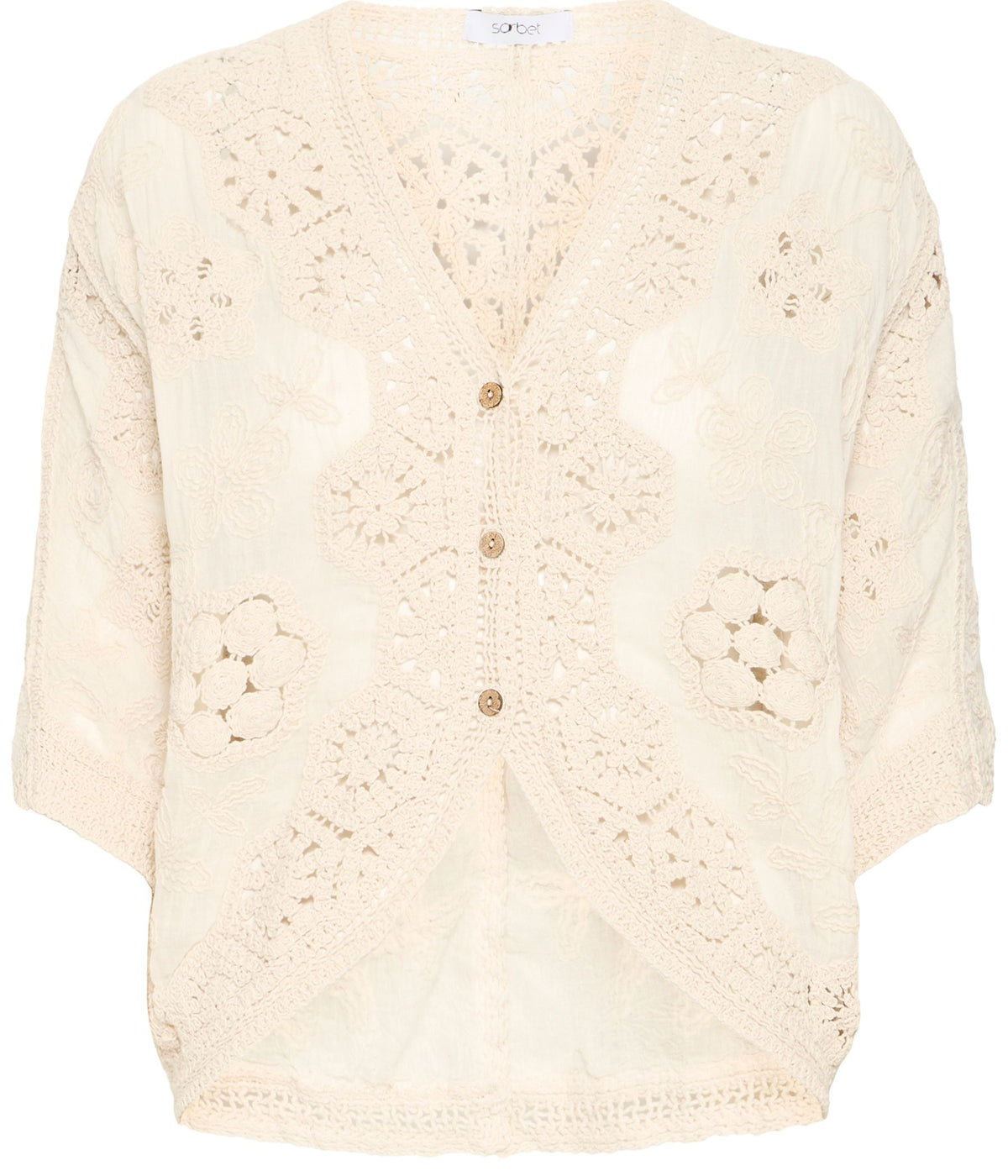 SORBET BLONDE CARDIGAN I CREME