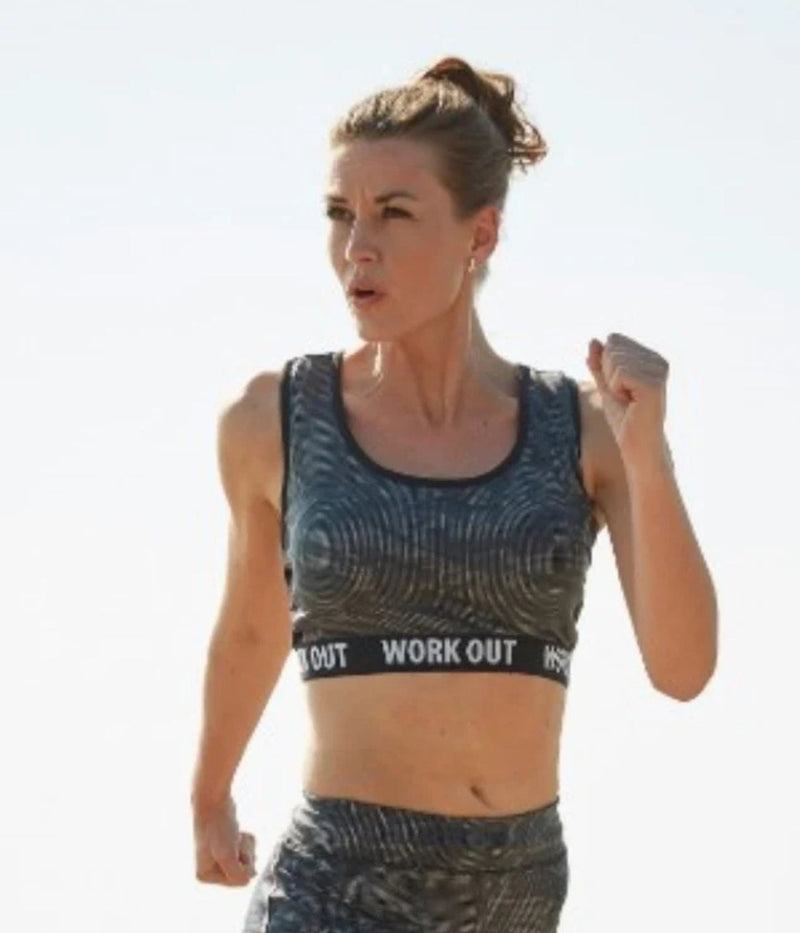 TRAINING TOP IN BLACK