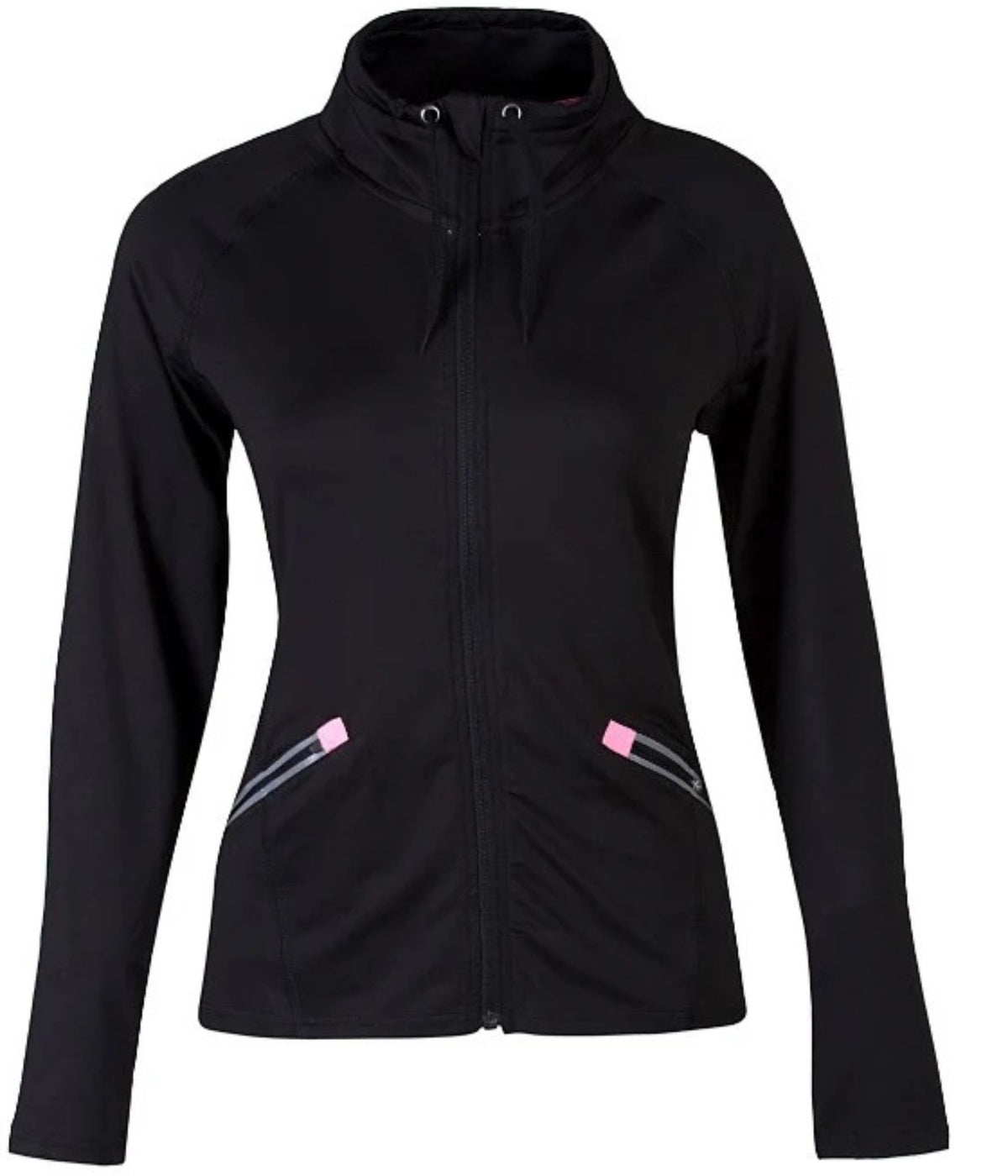 Trænings jakke i sort - STR. XS