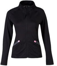 Trænings jakke i sort - STR. XS