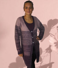 ZE-ZE-CARDIGAN I LILLA