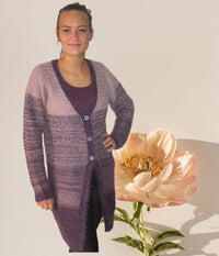 ZE-ZE-CARDIGAN I LILLA