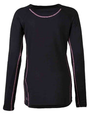 ZE-ZE TRÆNINGS BLUSE I SORT