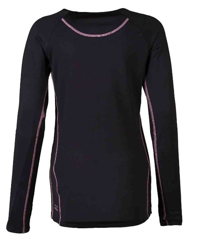 ZE-ZE TRÆNINGS BLUSE I SORT