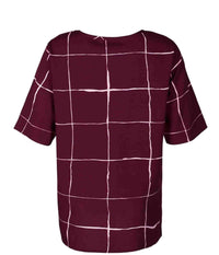 ZE-ZE CHI BLUSE I BORDEAUX