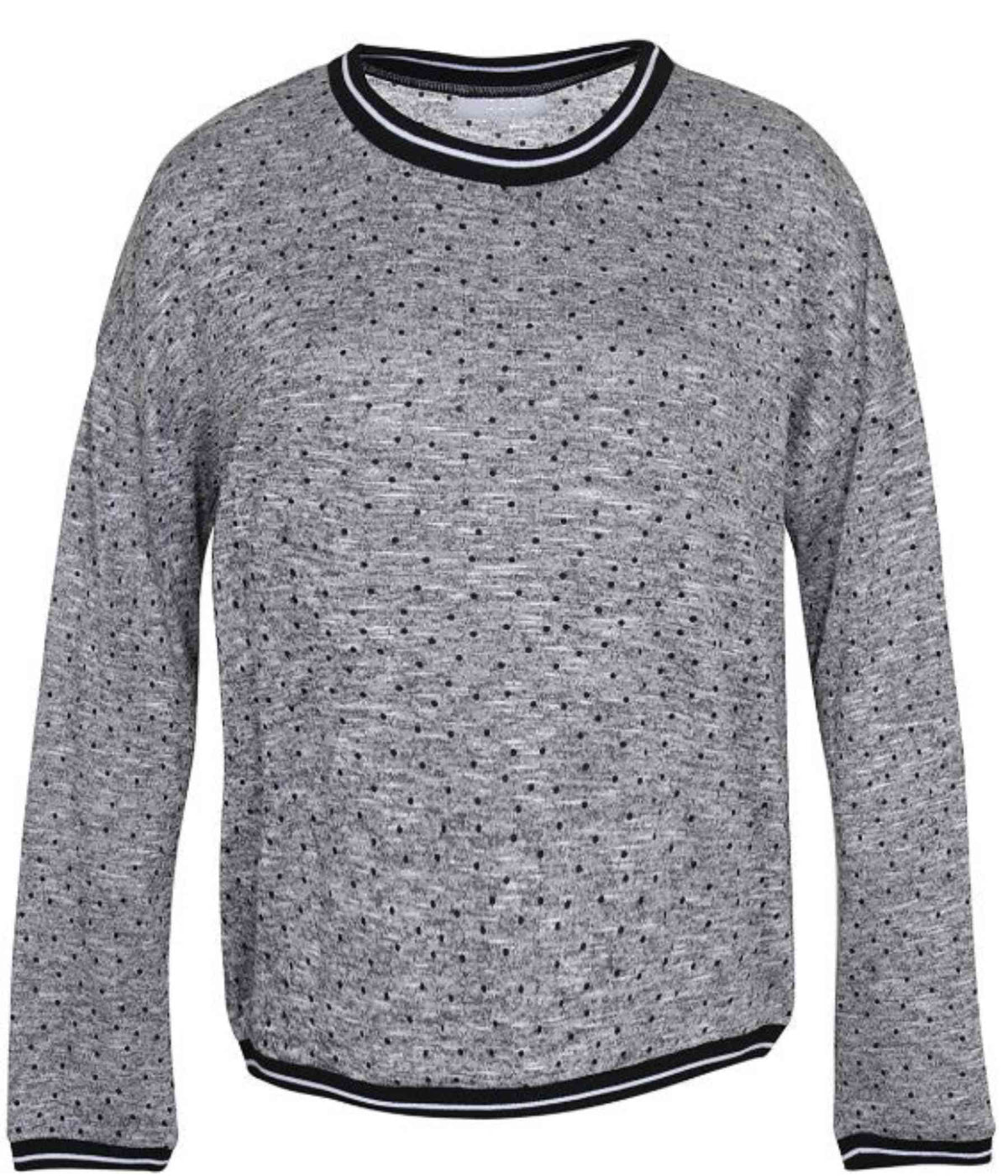 ZE-ZE COLLIE PULLOVER I GRÅ