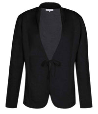 ZE-ZE INN SWEATER JACKET IN BLACK