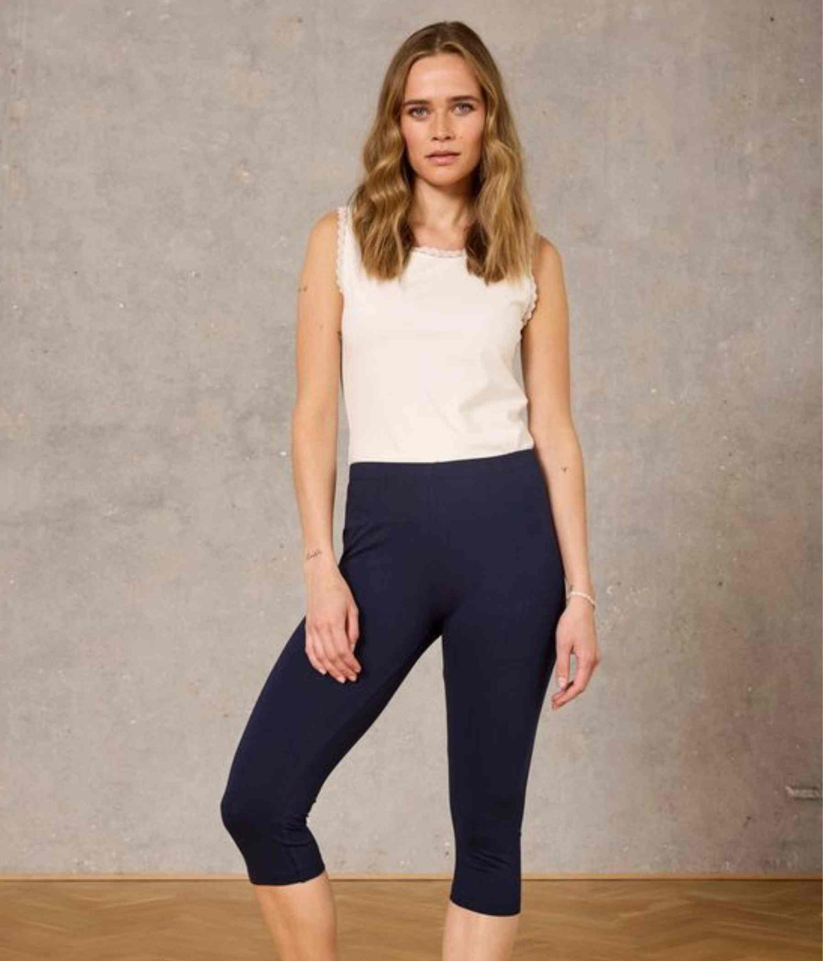 ZE-ZE MALUS LEGGINGS I MARINEBLÅ