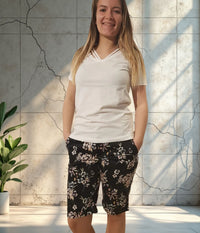 ZE-ZE TRUE SHORTS IN BLACK